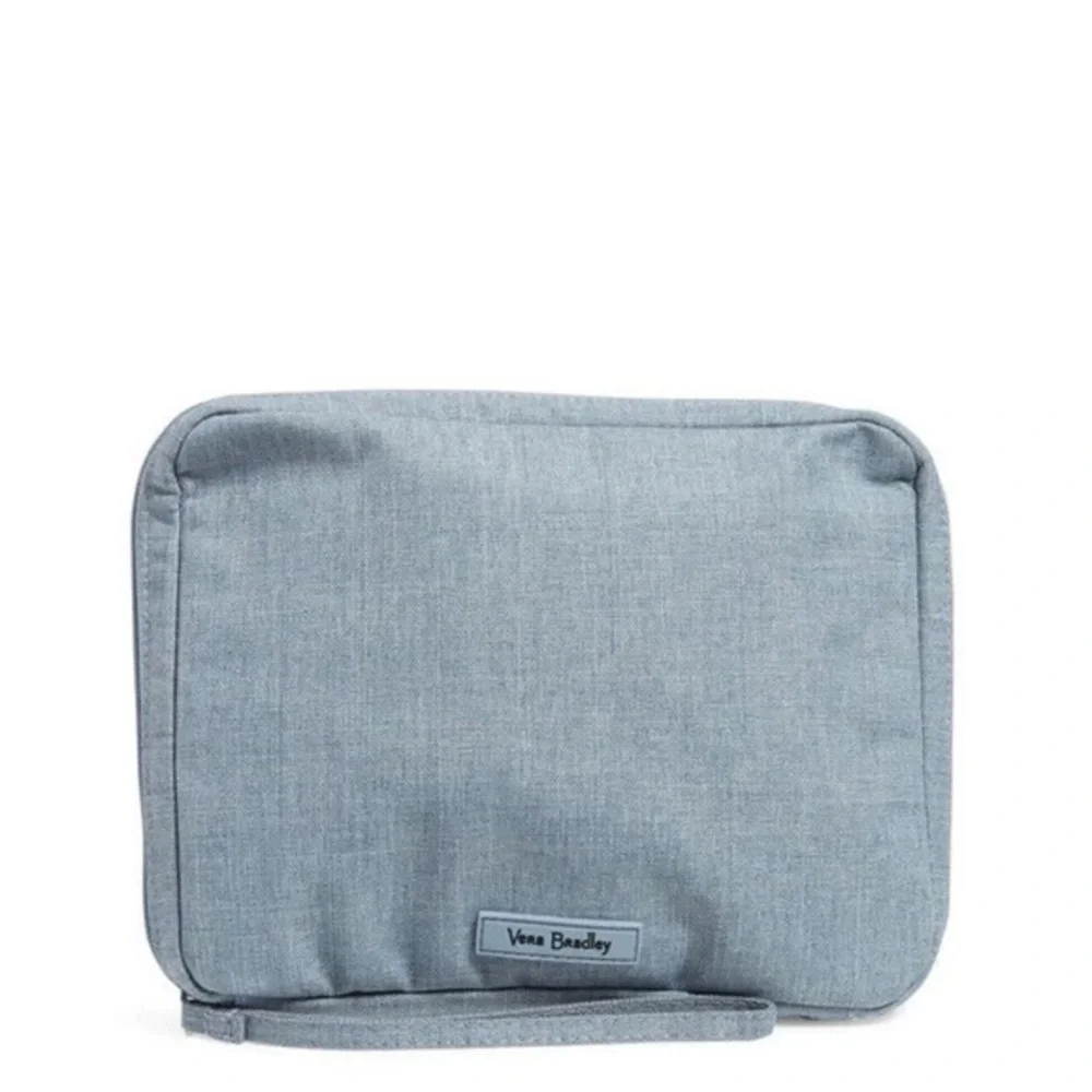 NEW! Vera Bradley ZEN GRAY Lighten up Wipes Pouch NWT